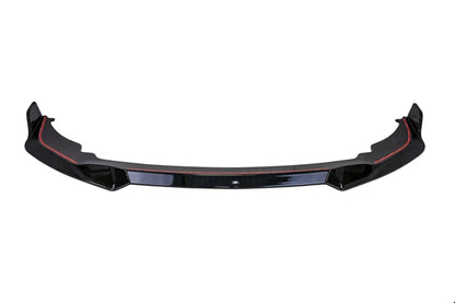 Gloss Black Competition Front Splitter for BMW 2 Series & M235i (2020-2024, F44)