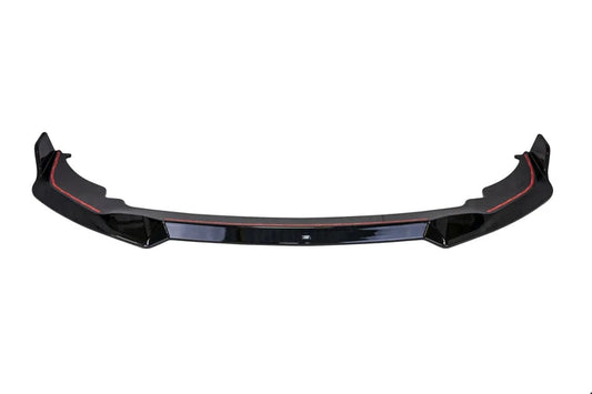 Gloss Black Competition Front Splitter for BMW 2 Series & M235i (2020-2024, F44)