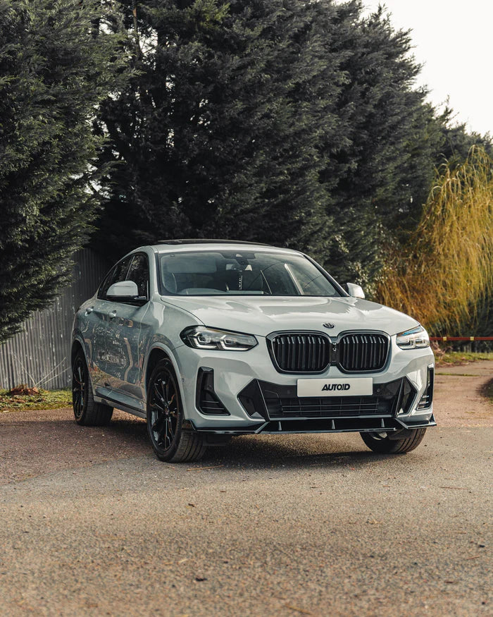 BMW iX3, X3 LCI G01 & X4 LCI G02 Gloss Black Competition Front Splitter (2021+)
