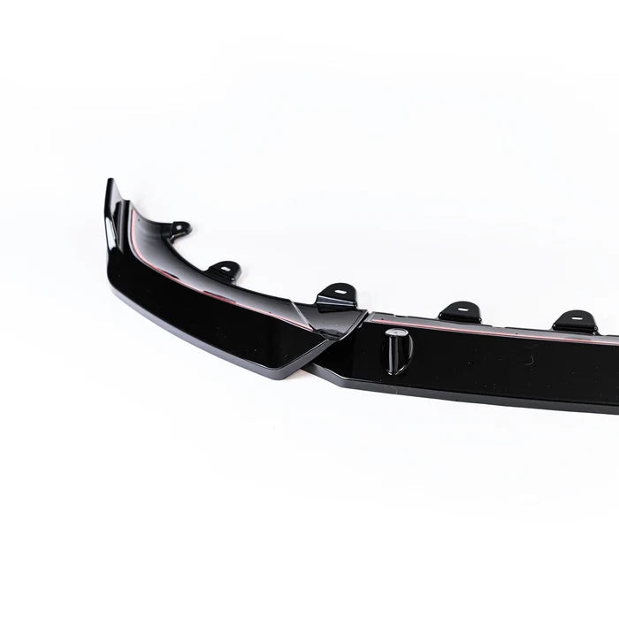 BMW iX3, X3 LCI G01 & X4 LCI G02 Gloss Black Competition Front Splitter (2021+)