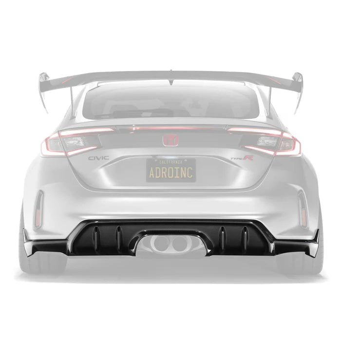 Honda Civic FL5 Type R Carbon Fibre Rear Diffuser by Adro