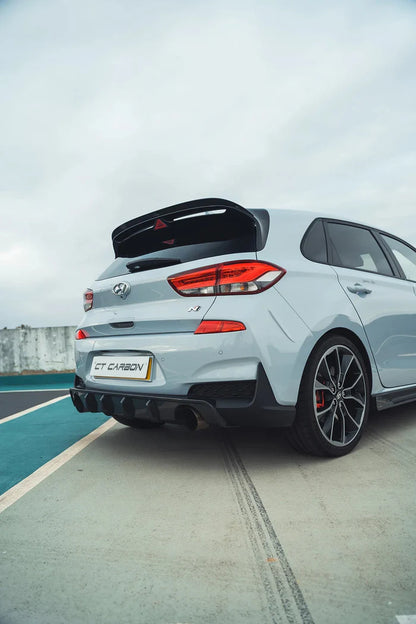 Hyundai i30 N Pre-Facelift EVO-1 Carbon Fibre Rear Diffuser (2018-2020)