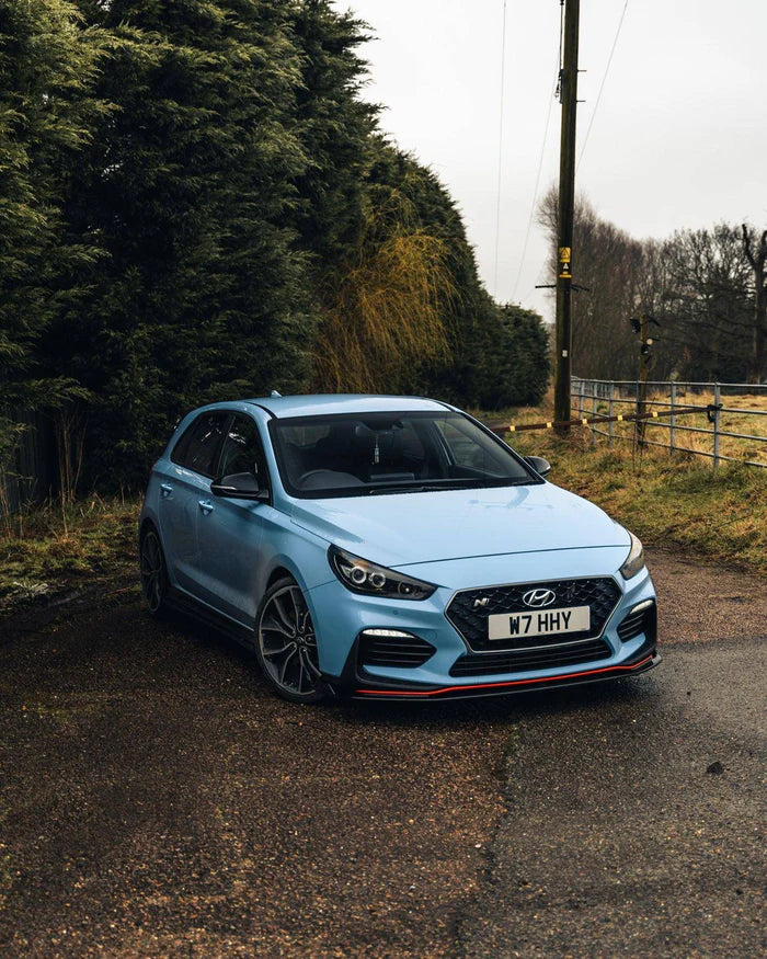 Hyundai i30 N Pre-Facelift EVO-1 Gloss Black Front Splitter by ZAERO (2018-2020)