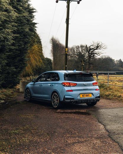 Hyundai i30 N Pre-Facelift EVO-1 Gloss Black Rear Diffuser by ZAERO (2018-2020)