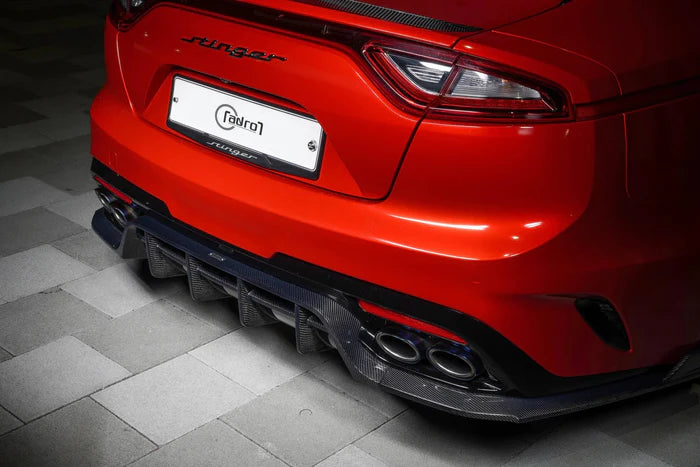 Kia Stinger Carbon Fibre Rear Diffuser V2 by Adro (2018+)