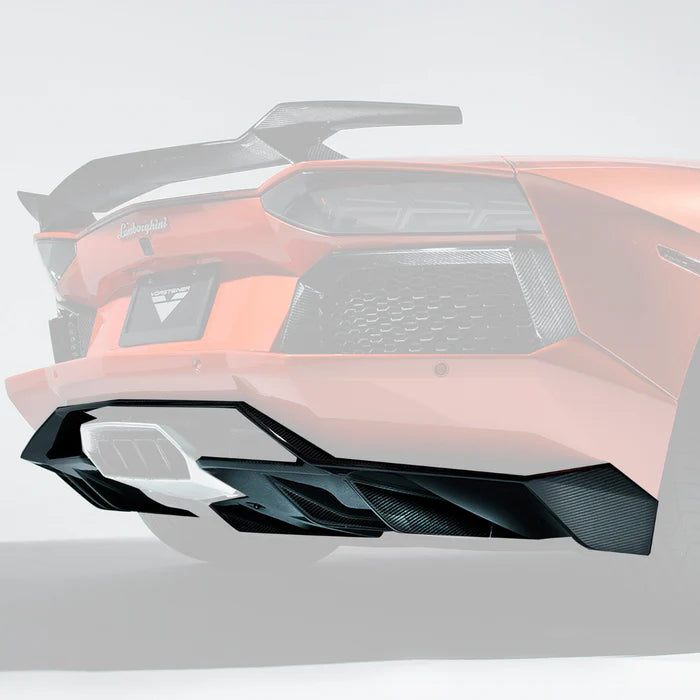 Lamborghini Aventador Zaragoza Edizione Aero Rear Diffuser by Vorsteiner