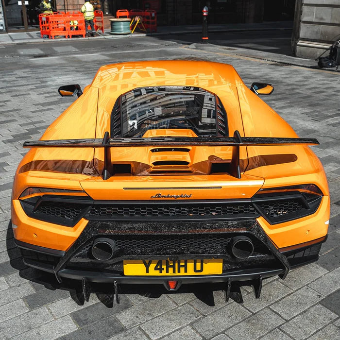 Lamborghini Huracan Performante Full Forged Carbon Fibre Rear Diffuser Extensions