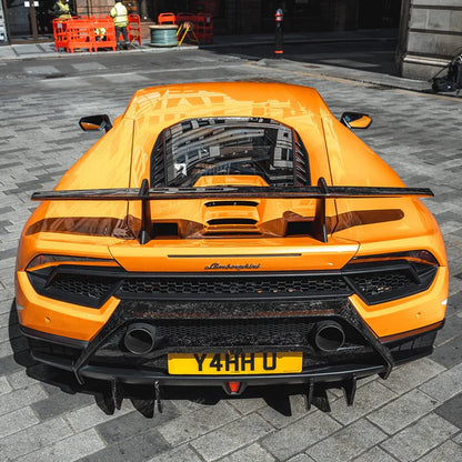 Lamborghini Huracan Performante Full Forged Carbon Fibre Rear Diffuser Extensions