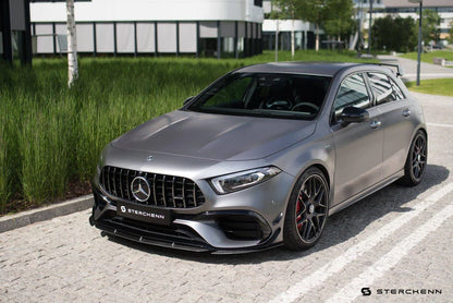 Mercedes A45 AMG W177 Carbon Fibre Front Lip by Sterckenn (2020-2023)