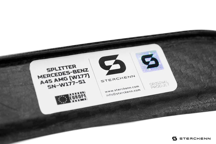 Mercedes A45 AMG W177 Carbon Fibre Front Lip by Sterckenn (2020-2023)