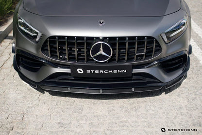 Mercedes A45 AMG W177 Carbon Fibre Front Lip by Sterckenn (2020-2023)
