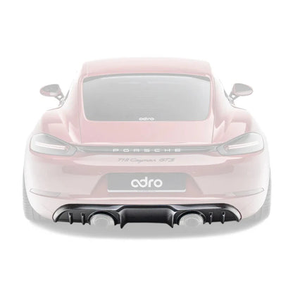 Porsche 718 Pre-Preg Carbon Fibre Rear Diffuser by ADRO