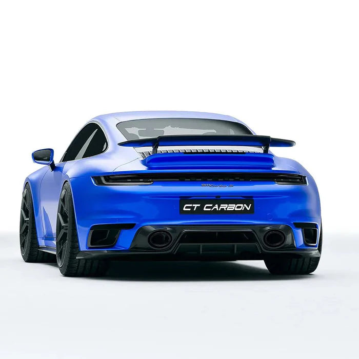Porsche 911 (992) Turbo S Pre-Preg Carbon Fibre Rear Diffuser (2020+)