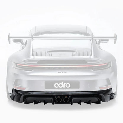 Porsche 992.1 GT3 Pre-Preg Carbon Fibre Rear Apron Panel by Adro