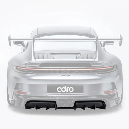Porsche 992.1 GT3 Pre-Preg Carbon Fibre Rear Diffuser by Adro