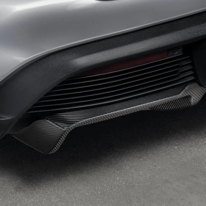 Porsche Taycan Turbo & Turbo S Carbon Fibre Rear Diffuser by Vorsteiner (2021+)