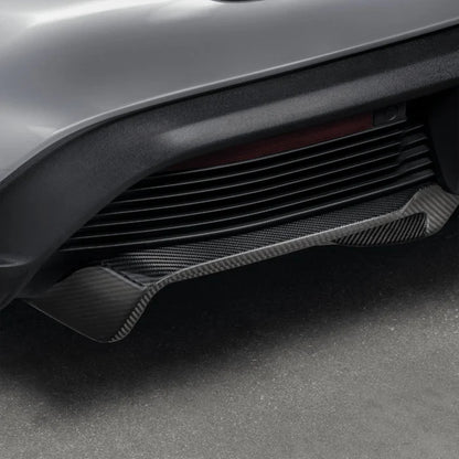 Porsche Taycan Turbo & Turbo S Carbon Fibre Rear Diffuser by Vorsteiner (2021+)