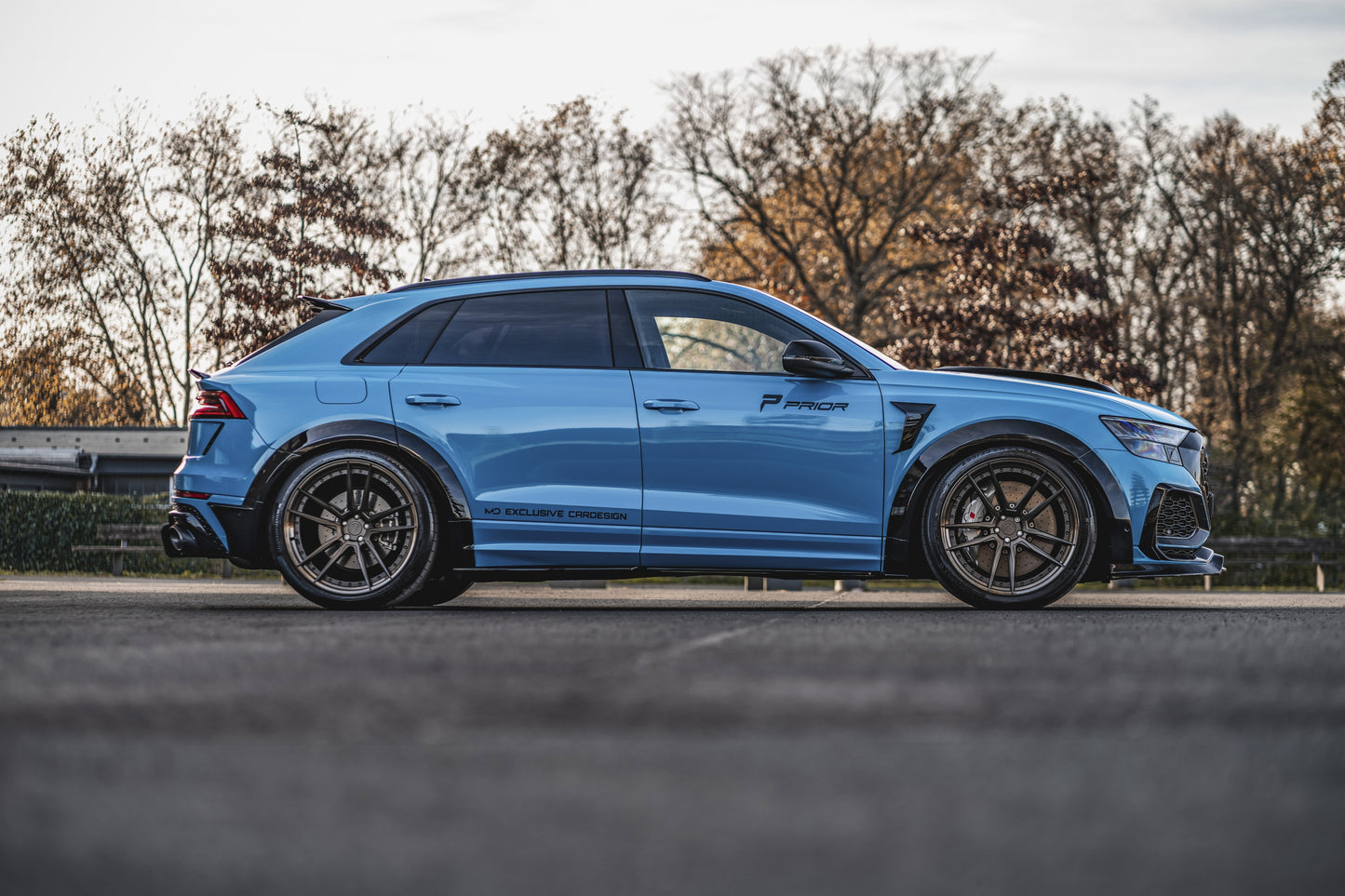 PD-RS800 Side Skirts Lip Spoiler for Audi RS Q8