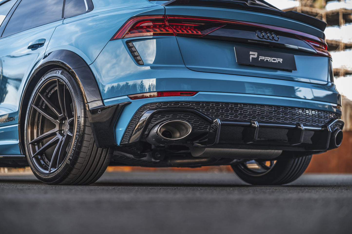 PD-RS800 Rear Bumper Fins for Audi RS Q8