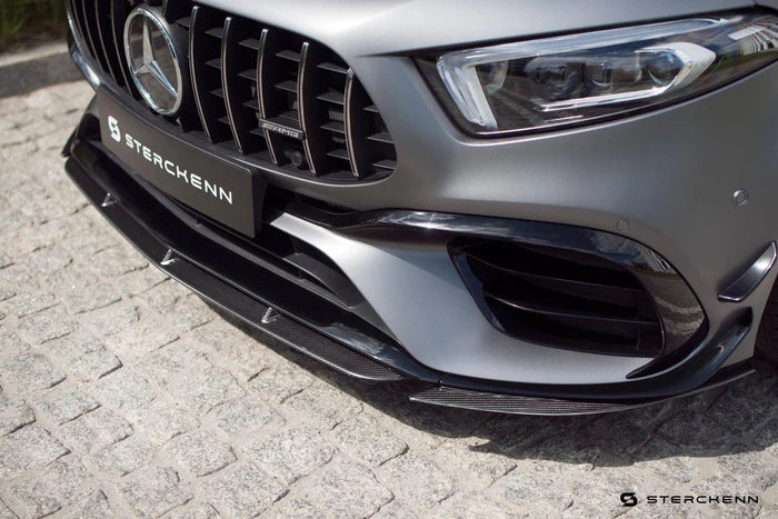 Mercedes A45 AMG W177 Carbon Fibre Front Lip by Sterckenn (2020-2023)