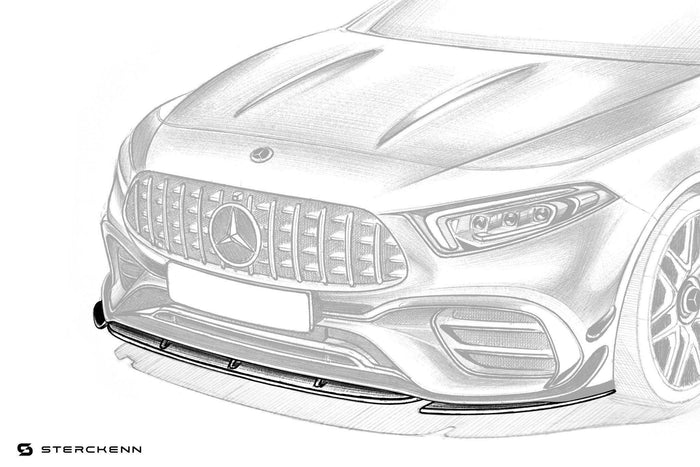 Mercedes A45 AMG W177 Carbon Fibre Front Lip by Sterckenn (2020-2023)