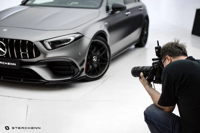 Mercedes A45 AMG W177 Carbon Fibre Front Lip by Sterckenn (2020-2023)