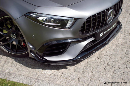 Mercedes A45 AMG W177 Carbon Fibre Front Lip by Sterckenn (2020-2023)