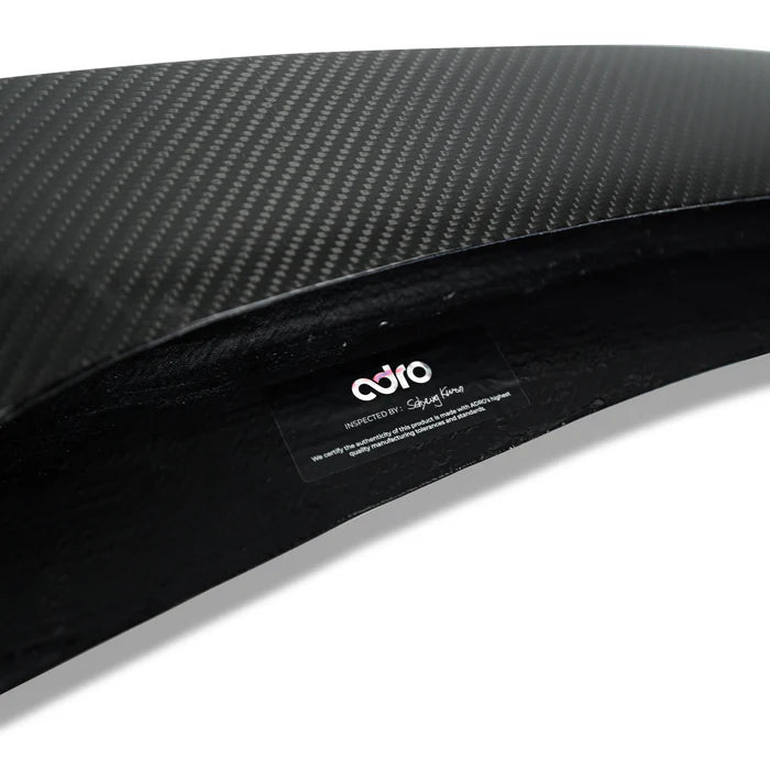 Tesla Model 3 Carbon Fibre V2 Front Splitter by Adro (2017+)