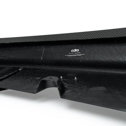 Tesla Model 3 Carbon Fibre V2 Rear Diffuser by Adro (2017+)