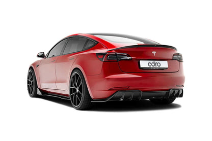 Tesla Model 3 Pre-Preg Carbon Fibre Rear Diffuser by Adro (2017+)