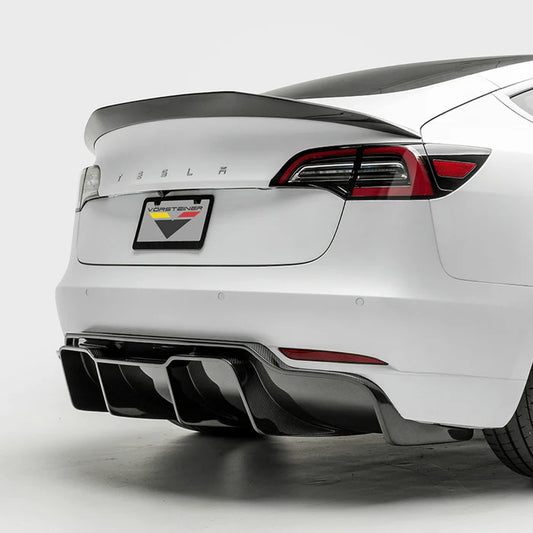 Tesla Model 3 Volta Aero Rear Diffuser by Vorsteiner