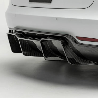Tesla Model 3 Volta Aero Rear Diffuser by Vorsteiner