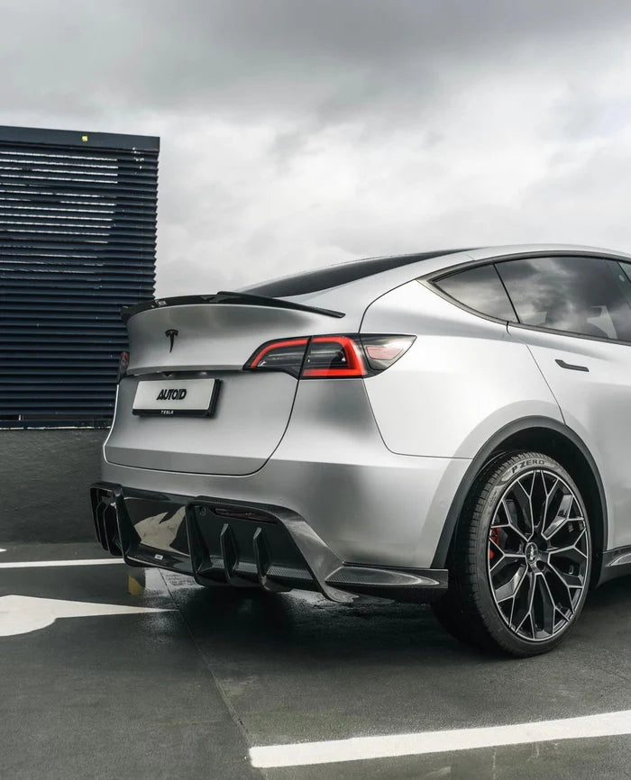 Tesla Model Y Pre-Preg Carbon Fibre Rear Diffuser by Adro (2020+)