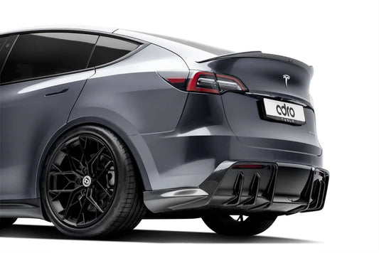 Tesla Model Y Pre-Preg Carbon Fibre Rear Diffuser by Adro (2020+)