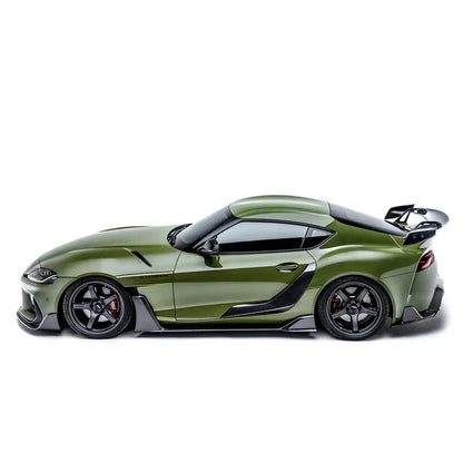 Toyota GR Supra A90 Mk5 Carbon Fibre Integrated Fender Panel Side Skirts V2 by Adro (2019+)