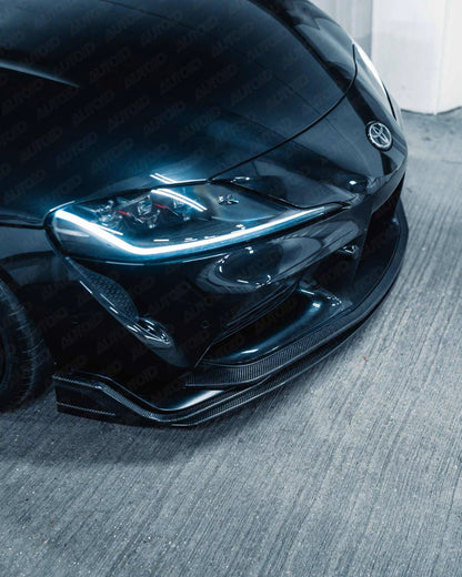 Toyota Supra Mk5 Carbon Fibre ID-01 Front Splitter (2019+)