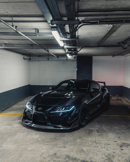 Toyota Supra Mk5 Carbon Fibre ID-23 Front Splitter (2019+)