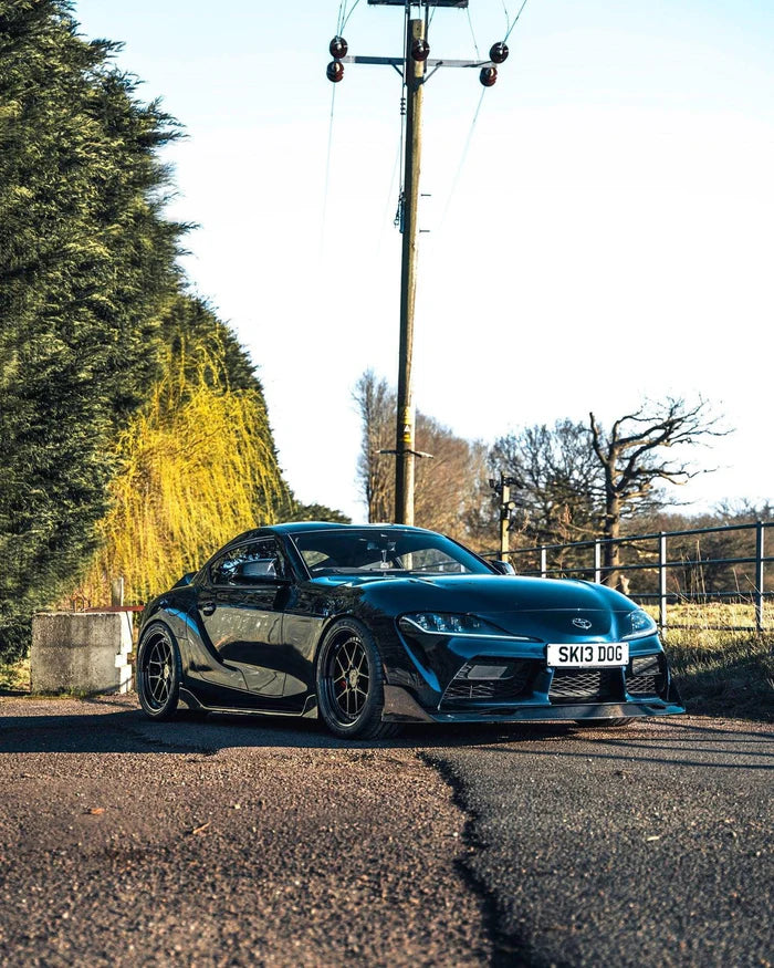 Toyota Supra Mk5 Carbon Fibre ID-23 Front Splitter (2019+)