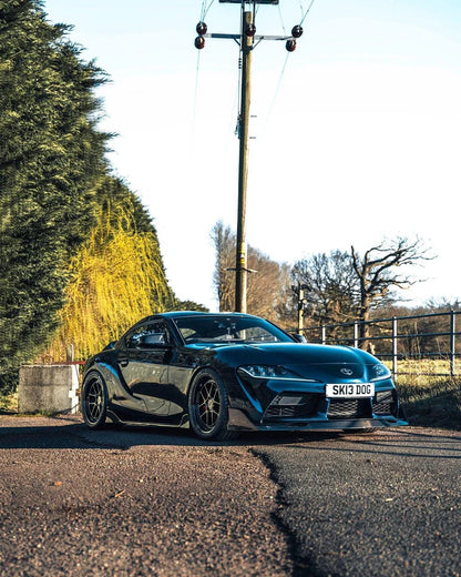 Toyota Supra Mk5 Carbon Fibre ID-23 Front Splitter (2019+)