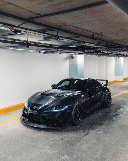 Toyota Supra Mk5 Carbon Fibre ID-23 Front Splitter (2019+)