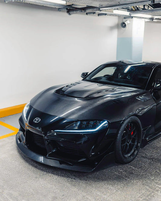 Toyota Supra Mk5 Carbon Fibre ID-23 Front Splitter (2019+)
