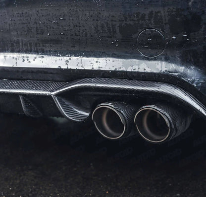 TRE Pre-preg Carbon Fibre Competition Rear Diffuser for BMW M2 & M2 Competition (2015-2021, F87)