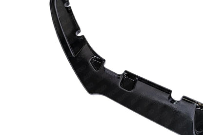 VW Golf GTI TCR EVO-1 Gloss Black Front Splitter by ZAERO (2017-2019, Mk7.5)