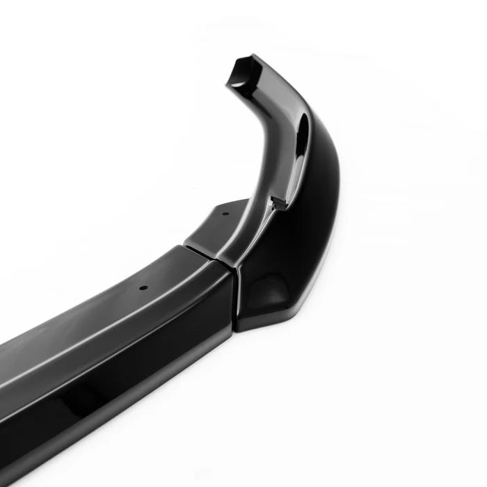 VW Golf R Mk8 EVO-1 Gloss Black Front Splitter by ZAERO (2020-2024)